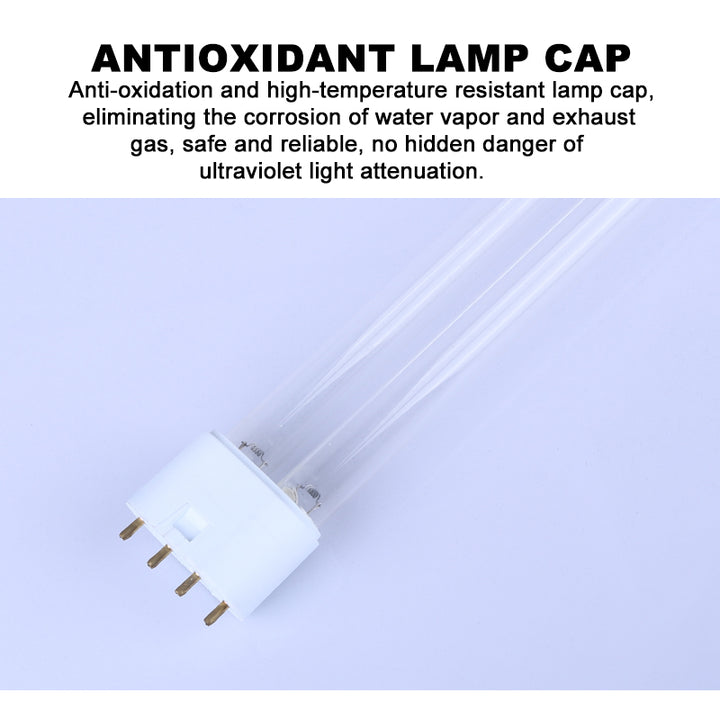 Anti-oxidation treatment on the UV light tube base, effectively extending its lifespan